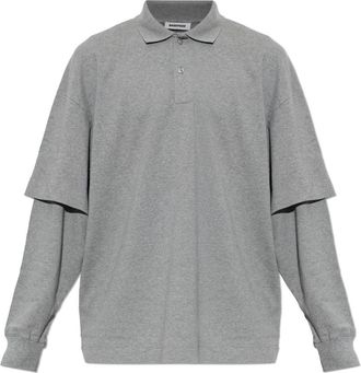 Darkpark Cotton Polo Zack - Heren - Polos - Grijs - L - Katoen - Tops