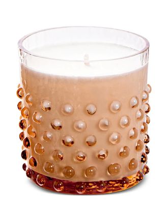 Klimchi Hobnail candle (180g) - unisex - glass/beeswax/oil - One Size - Neutrals