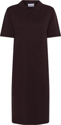 Saint Tropez Mila SZ Polo SS Dress - Dames - Casual kleedjes - Paars - M - Kleedjes