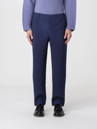Homme Pliss&eacute; Issey Miyake Homme Pliss&eacute; Issey Miyake Cr&ecirc;pe Trousers