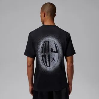Nike Jordan Mens Jordan Sport Dri-FIT Graphic T-Shirt in Black | IM7813-010