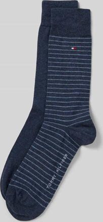 Tommy Hilfiger Socken im 2er-Pack in Jeansblau, Größe 39-42