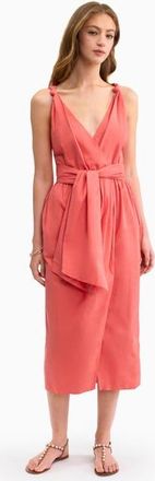 Rebecca Taylor Brielle Poplin Dress in Coral Blush at Nordstrom, Size Medium