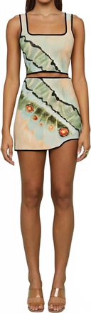 AMUR Kenda Knit Top In Butterfly Wing