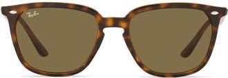 Ray-Ban Occhiali da sole squadrati - Marrone