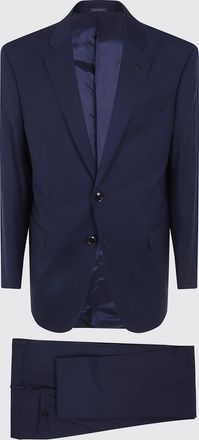 Giorgio Armani Suit Men color Blue