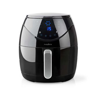 Nedis Kaaf250ebk Friteuse Unique 6,5 L Autonome 1800 W Friteuse Dair Chaud Noir