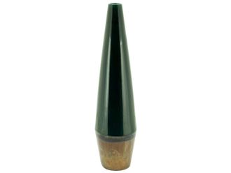 Schubiger M&ouml;bel Vase Keramik Dunkelgr&uuml;n H: 62 cm