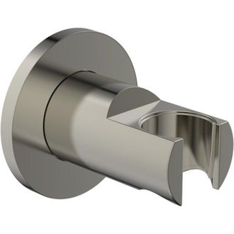 Ideal Soporte De Ducha Ids Ideal Rain Round Silver Storm