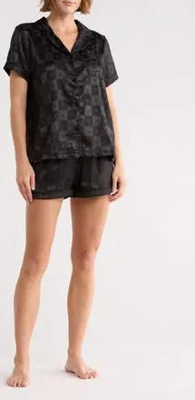 Tart Dixie Short Pajamas in Ginham Heart at Nordstrom Rack, Size X-Large