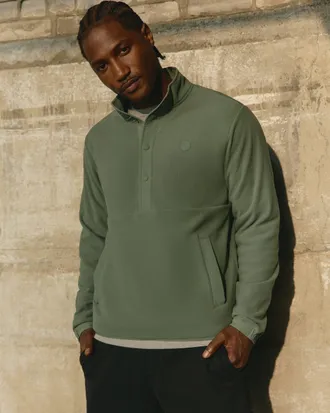 Vuori Clothing Aspen Half Snap | Marsh | Medium