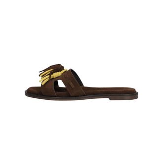 Notre-V 19401 Slippers - Dames - Schoenen - Bruin - Maat: 41 EU Su&egrave;de