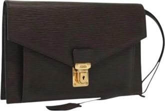 Fendi Pre-owned Clutches, female, Brown, Size: ONE SIZE Pre-owned Vintage Clutch Bag