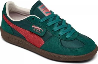 Puma Palermo Play Paris 400754-01 Sneakers Womens Green Lace Up Shoes LIQ494