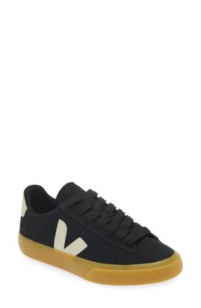 Veja Campo Sneaker in Black Pierre at Nordstrom, Size 35