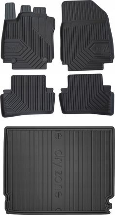 OEM Set 77 Alfombrillas Y Moqueta Renault Clio 4 Familiar 2012-2020 D