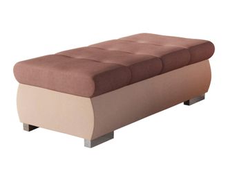 Mirjan24 Banco Tapizado Comfivo Nitor I, Uttario Velvet 2956 + Uttario Velvet 2955, 39x60x120cm, Di&aacute;metro: 0, Tapiz, Patas: Pl&aacute;stico, 0