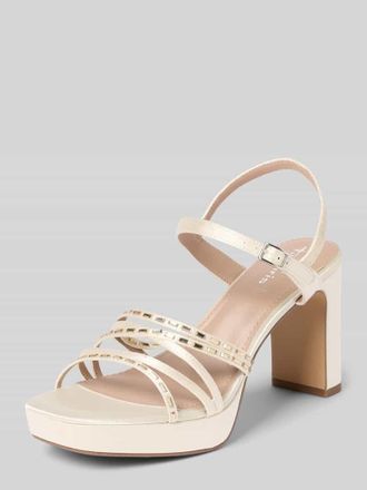 Tamaris Tamaris Sandaletten mit Strasssteinbesatz Modell PUMP in Silber, Gr&ouml;&szlig;e 36