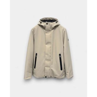 H&egrave;SKIMO Jassen, Heren, Beige, XL, Nylon, Hooded jas met ritssluiting