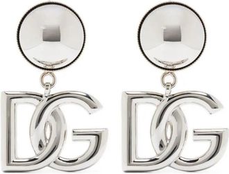 Dolce & Gabbana Clip Earrings With Pendant