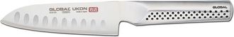 Global UKON 5 Santoku Knife, Hollow Ground
