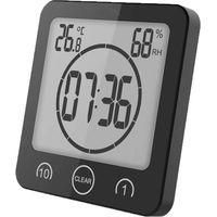 OEM Despertador De Ba&ntilde;o, Despertador De Ducha T&aacute;ctil E Impermeable, Alarma Digital Lcd, Higr&oacute;metro-term&oacute;metro, Temporizador, Funciona Con Pilas, Para Coci
