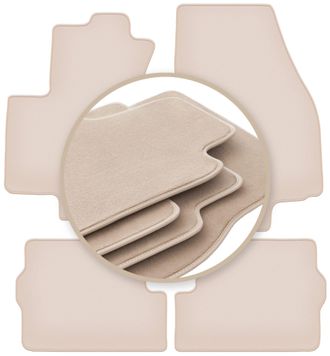 OEM Alfombrillas Premium Beige Para: Opel Zafira A Monovolumen 1999-2005
