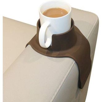 OEM El Portavasos Perfecto Para Tu Sof&aacute;, Color Caf&eacute;