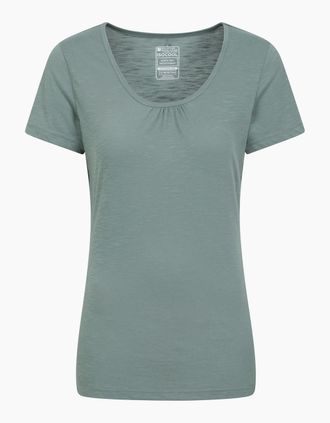 Mountain Warehouse Womens Mountain Warehouse Womens/Ladies Agra Quick Dry T-Shirt - Green - Size: 14