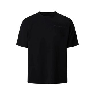 North Sails T-Shirts, male, Black, Size: L Linear Logo T-shirt