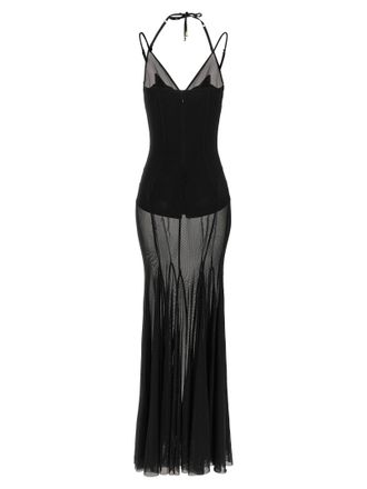 Elisabetta Franchi Red Carpet Dress - Black