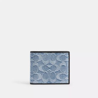 Coach 3-In-1 Wallet In Loved Signature Denim