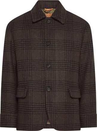 Cruna 144 Jacket - Heren - Zomerjassen - Bruin - XL - Wol - Jassen