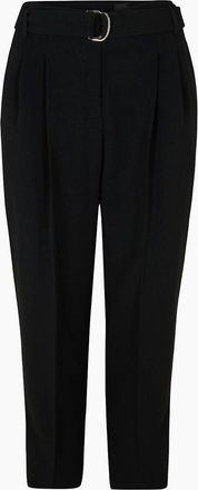 HUGO BOSS Womens Womens Tapiah Straight Trousers - Black - Size: 8/29in/30in