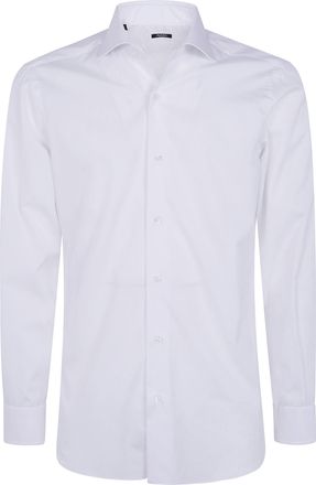 Barba Shirt Classic Popeline White