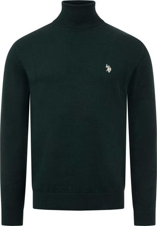 U.S.Polo Association heren coltrui - 100% katoen met geborduurd logo