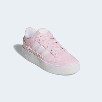 adidas Sneaker ADIDAS SPORTSWEAR TURNAROUND, Damen, Gr. 38,5, pink (clear pink, cloud wei&szlig;, clear pink), Leder, Synthetik, Schuhe Sneaker