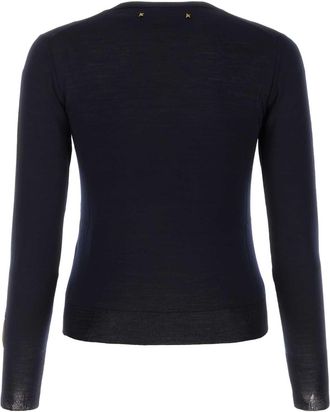 Golden Goose Womens Black Wool Sweater - Navy - Size X-Small