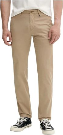 Marc O'Polo Heren, Broeken, Beige, Maat: W31 L34