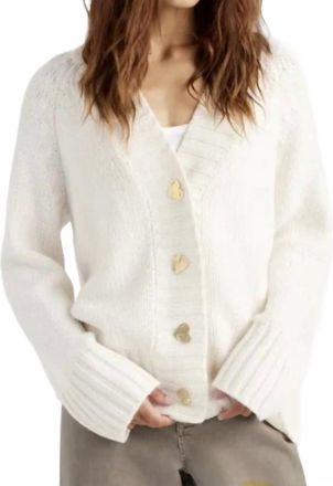 Splendid Hartley Cardigan In Snow