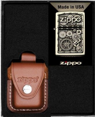 OEM Encendedor Zippo Gear Weels Set De Regalo N.&ordm; 2