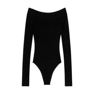 Alaia Mujer, Camisetas, Negro, Talla: S