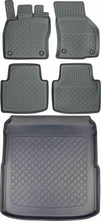 OEM Juego De Alfombrillas Para Coche Y Maletero Para Volkswagen Arteon Liftback A Partir De Junio De 2017