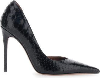 PARIS TEXAS Vera Pump Hak 105 - Dames - Pumps - Zwart - 36 EU - Leer - Schoenen