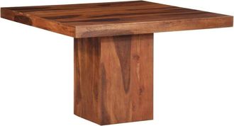 vidaXL Dining Table 120x120x77 cm Solid Wood Acacia vidaXL