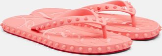 Christian Louboutin Super Loubi Flip spiked thong sandals