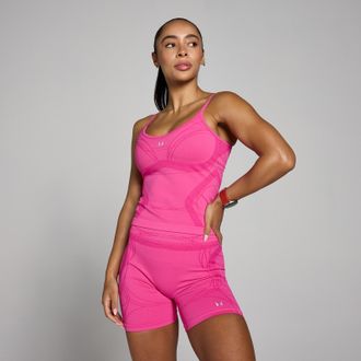 MyProtein Camiseta de tirantes Hybrid sin costuras para mujer de MP - Rosa caramelo - XS