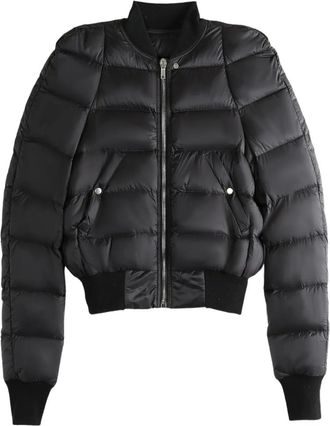 Rick Owens puffed quilted jacket - Nero