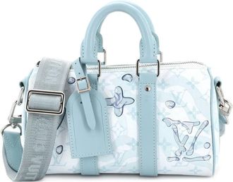 Louis Vuitton Keepall Bandouliere Bag Limited Edition Aquagarden Monogram Canvas 25 crossbody bag - Blauw