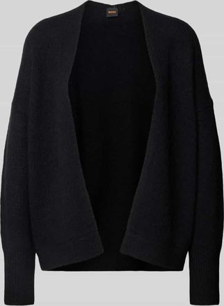Boss Orange by Hugo Boss BOSS Orange Regular Fit Cardigan aus Woll-Mix mit Alpaka-Anteil Modell C_FALESCANAS in Black, Größe XL